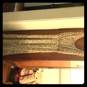 Aidan Mattox Sparkle Dress